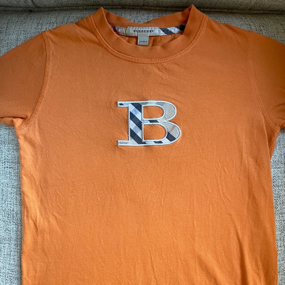 6T Authentic Burberry shirt for toddler boy